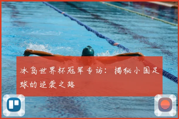 冰岛世界杯冠军专访：揭秘小国足球的逆袭之路